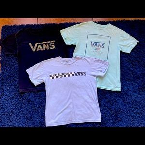 Boys Vans shirts